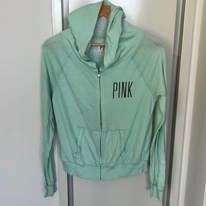 PINK light hoodie SIZE SMALL
